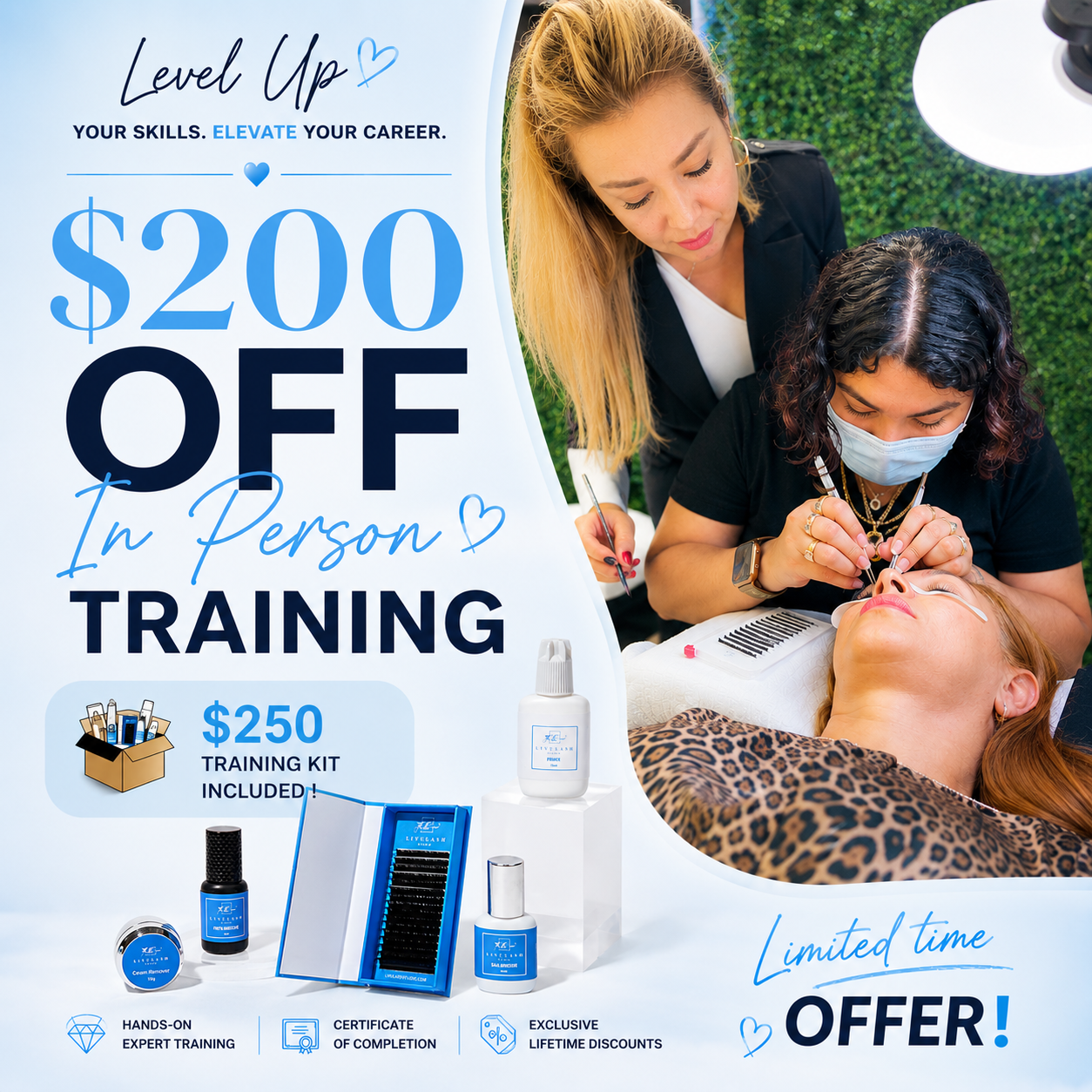 Beginner Lash Artist In Person Training