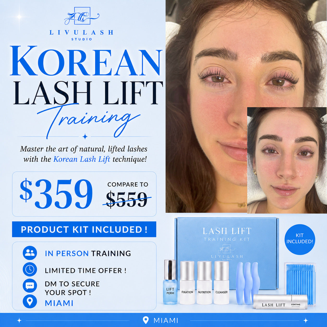 Korean Lash Lift Training